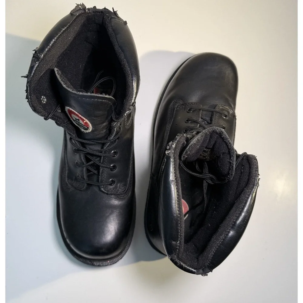 Irish‎ Setter 83626 Farmington Black Leather Steel Toe Work Mens Boots Size 12